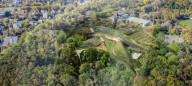 Man-made hill to hide museum on ancient forest