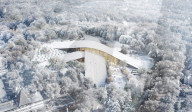 Man-made hill to hide museum on ancient forest