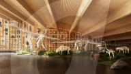 Man-made hill to hide museum on ancient forest