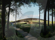 Man-made hill to hide museum on ancient forest