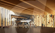 Man-made hill to hide museum on ancient forest