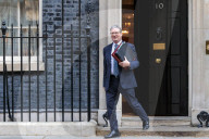 Prime Minister Kier Starmer Leaving For PMQs in London, UK.
