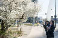 Warsaw Daily Life During Spring.
