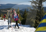 Charity mountain ascent raises money for Ukraine Armed Forces
