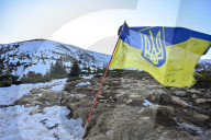 Charity mountain ascent raises money for Ukraine Armed Forces