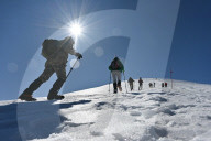 Charity mountain ascent raises money for Ukraine Armed Forces