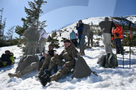 Charity mountain ascent raises money for Ukraine Armed Forces