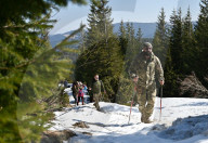 Charity mountain ascent raises money for Ukraine Armed Forces