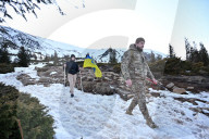 Charity mountain ascent raises money for Ukraine Armed Forces