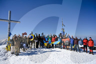 Charity mountain ascent raises money for Ukraine Armed Forces