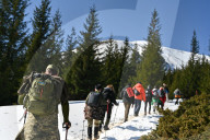 Charity mountain ascent raises money for Ukraine Armed Forces