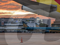 Early Morning At Tan Son Nhat International Airport, Ho Chi Minh City