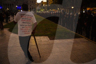 Protest In Buenos Aires Over Milei's Economic Reforms