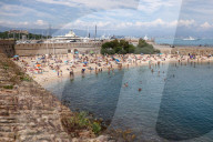 Daily Life In Antibes, France