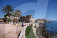 Daily Life In Antibes, France