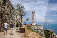 Daily Life In Antibes, France