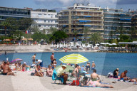 Daily Life In Antibes, France