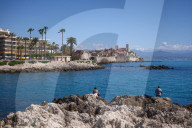 Daily Life In Antibes, France