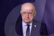 Andrius Kubilius And Radoslaw Sikorski Meeting In Warsaw