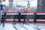 Snow In Toronto, Canada