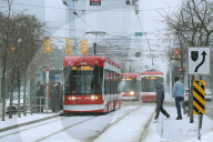 Snow In Toronto, Canada