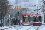 Snow In Toronto, Canada