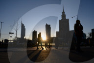 Warsaw Daily Life During Spring.