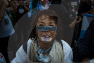 Protest In Buenos Aires Over Milei's Economic Reforms