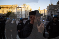 Protest In Buenos Aires Over Milei's Economic Reforms