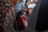 Funeral For Victims Of Israeli Airstrike in Gaza, Palestine
