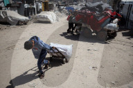 Palestinians Flee The Shuja'iyya Neighborhood 