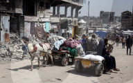 Palestinians Flee The Shuja'iyya Neighborhood 