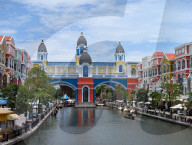 The Venice Of Vietnam At Amusement Park Grand World Phu Quoc On Vietnamese Island Phu Quoc