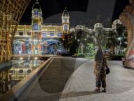 Night At The Grand World Phu Quoc Amusement Park On The Vietnamese Island Of Phu Quoc 