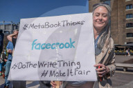 Authors Hand in Letter to META