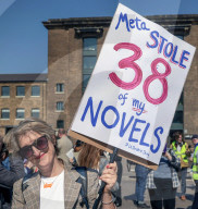Authors Hand in Letter to META
