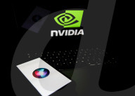 Logos Of Large Companies On Laptop