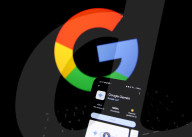 Logos Of Large Companies On Laptop