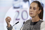 Mexico’s President Claudia Sheinbaum Pardo Hold News Conference