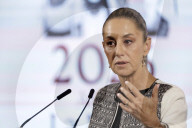 Mexico’s President Claudia Sheinbaum Pardo Hold News Conference