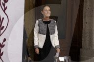 Mexico’s President Claudia Sheinbaum Pardo Hold News Conference
