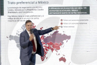 Mexico’s President Claudia Sheinbaum Pardo Hold News Conference