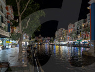 Night Time At The Grand World Phu Quoc Amusement Park On The Vietnamese Island Of Phu Quoc 