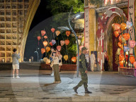 Night Time At The Grand World Phu Quoc Amusement Park On The Vietnamese Island Of Phu Quoc 