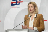 Informal Meeting Of EU Defence Ministers In Warsaw Press Conference.