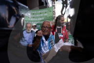 Retirees, Social Organizations, Workers, And Veterans Of The Malvinas War Are Mobilizing In Front Of The National Congress