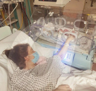 Schwere Entscheidung: Die Schwangerschaftssymptome von Laura Mahon waren ein Hirntumor und sie sollte zwischen Baby und Behandlung entscheiden