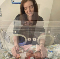 Schwere Entscheidung: Die Schwangerschaftssymptome von Laura Mahon waren ein Hirntumor und sie sollte zwischen Baby und Behandlung entscheiden