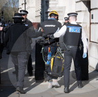 Greenpeace activists climb Foreign Office building over signing of ocean treaty
The group called for faster action from Foreign Secretary David Lammy in signing the Global Ocean Treaty. Foreign Office, London, UK.