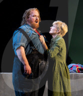 Peter Grimes by Benjamin Britten Welsh National Opera at the Wales Millennium Centre, Cardiff, Wales.